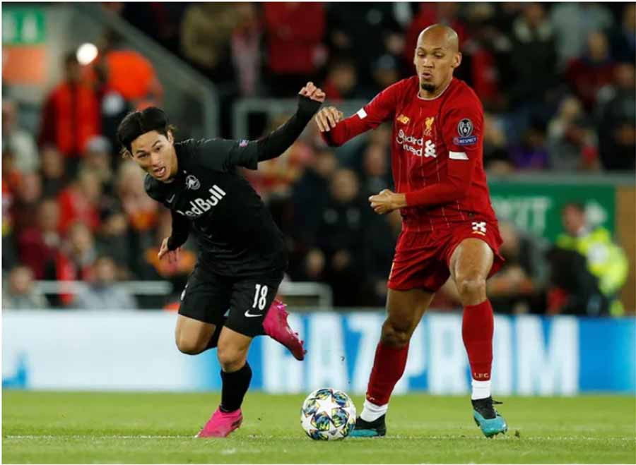  Hàng thủ Liverpool làm việc rất vất vả trước Salzburg