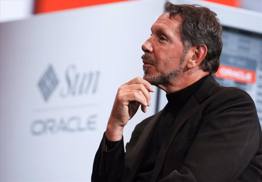 Ellison là người sáng lập và CTO của công ty Thung lũng Silicon, Oracle. Ellison cũng được bổ nhiệm vào ban giám đốc của Tesla vào cuối năm ngoái. Ảnh: Bloomberg