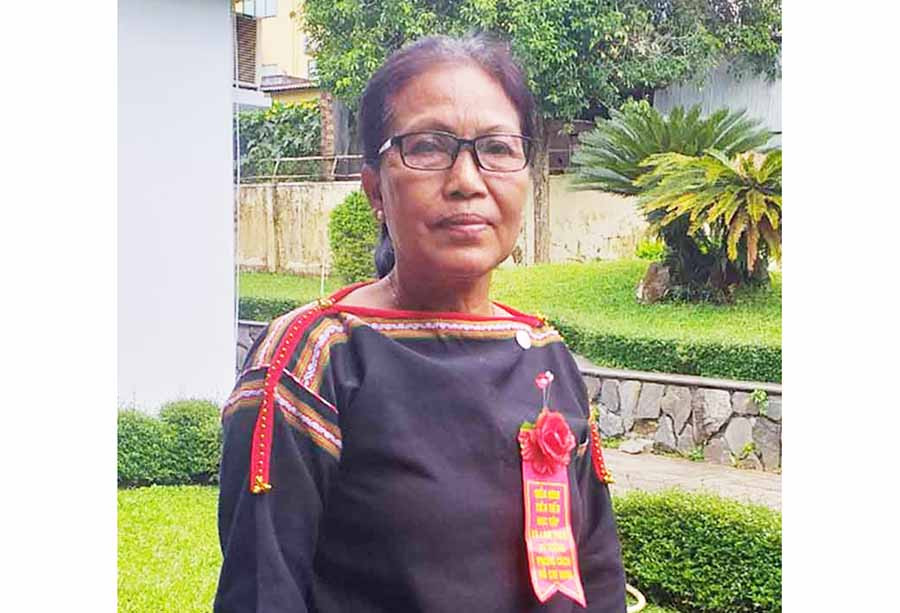  Bà Nay H'Út. Ảnh: A.H