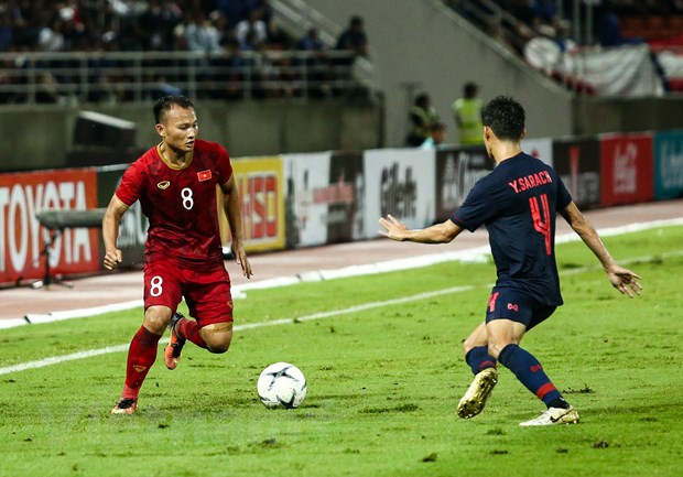Trọng Hoàng chơi tốt trước tuyển Thái Lan ở trận đấu mở màn vòng loại World Cup 2022 hôm 5/9 trên sân khách. (Ảnh: Nguyên An) Trọng Hoàng chơi tốt trước tuyển Thái Lan ở trận đấu mở màn vòng loại World Cup 2022 hôm 5/9 trên sân khách. (Ảnh: Nguyên An)