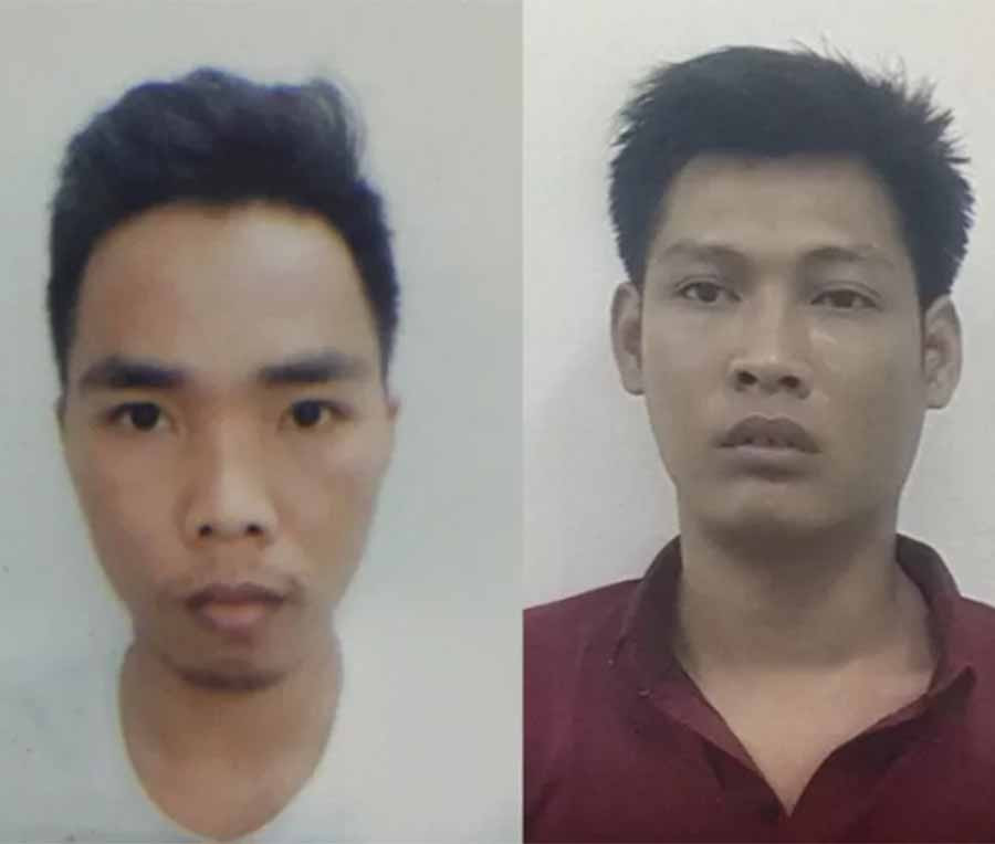2 đối tượng Nguyễn Quang Đồng và Lê Hồng Hùng - Ảnh: Công an nhân dân
