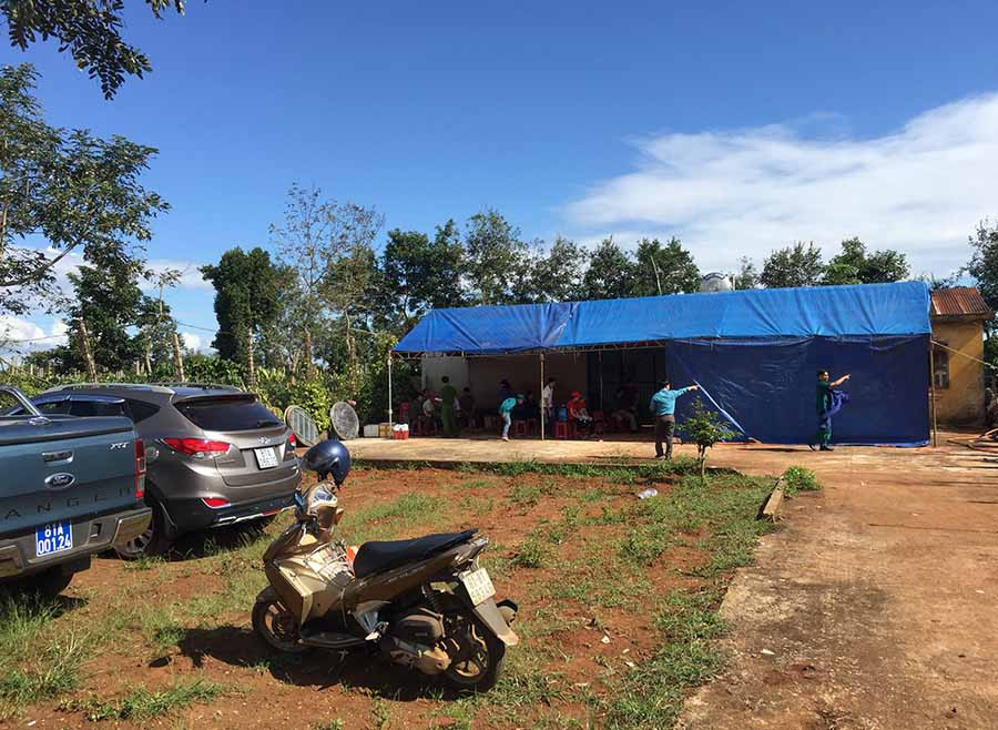 Căn nhà của vợ chồng ông Phan Huy Năm (xã Chư Á, TP. Pleiku), nơi xảy ra án mạng khiến 2 người tử vong. Ảnh: L.V.N Căn nhà của vợ chồng ông Phan Huy Năm (xã Chư Á, TP. Pleiku), nơi xảy ra án mạng khiến 2 người tử vong. Ảnh: L.V.N