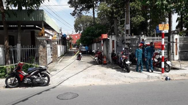  Hẻm nơi xảy ra vụ án