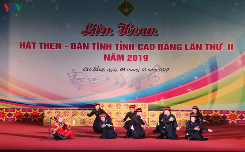  Các tiết mục thể hiện bản sắc văn hóa, tín ngưỡng của đồng bào dân tộc Tày, Nùng tỉnh Cao Bằng.