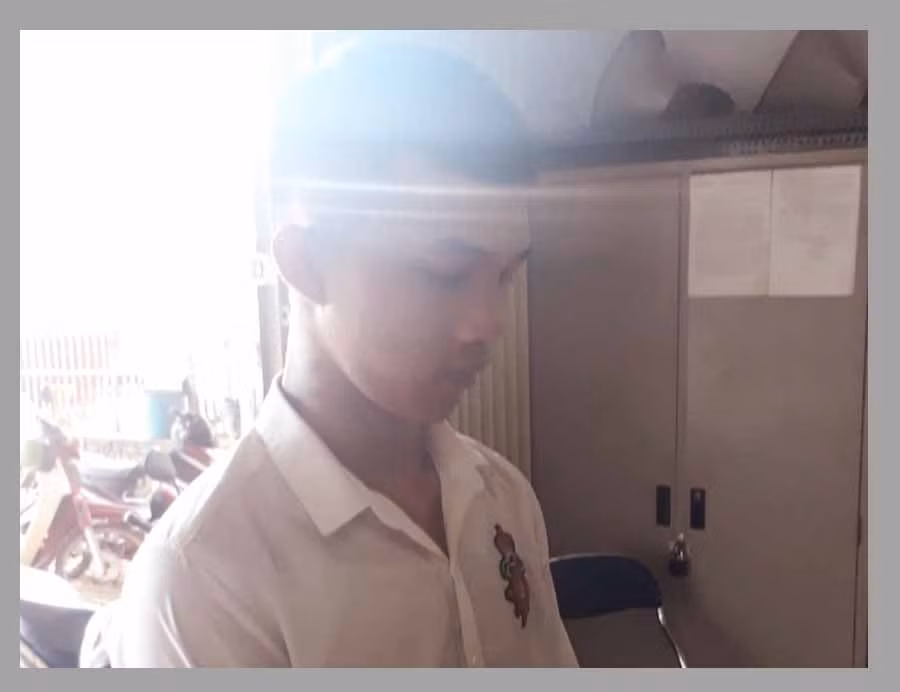  Bị cáo Trần Nguyễn Bạch Hải Trường tại phiên tòa. Ảnh: Quang Lê