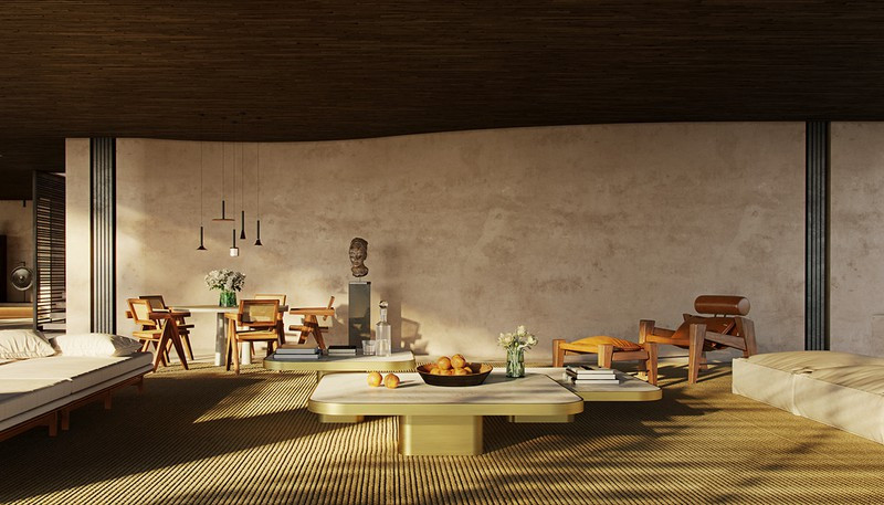  Phòng khách rộng rãi có sức chứa lên đến hàng trăm người.