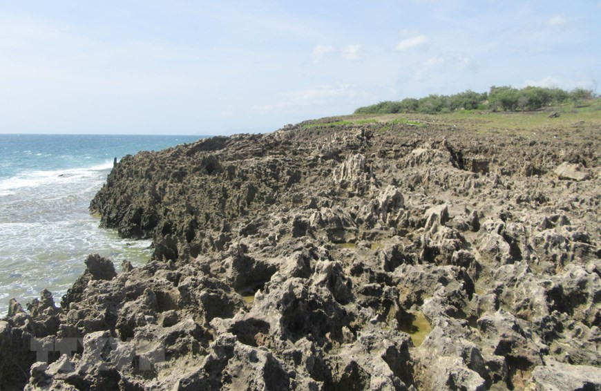 Khung cảnh thiên niên hoang sơ tuyệt đẹp của Hòn Đỏ. (Ảnh: Nguyễn Thành/TTXVN) Khung cảnh thiên niên hoang sơ tuyệt đẹp của Hòn Đỏ. (Ảnh: Nguyễn Thành/TTXVN)