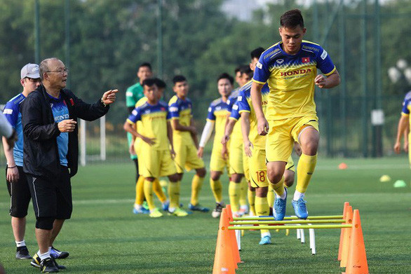  Đội tuyển U23 Việt Nam dưới sự dẫn dắt của HLV Park Hang Seo hi vọng tái lập kỳ tích vào đến trận chung kết U23 châu Á 2020 - Ảnh: NAM KHÁNH