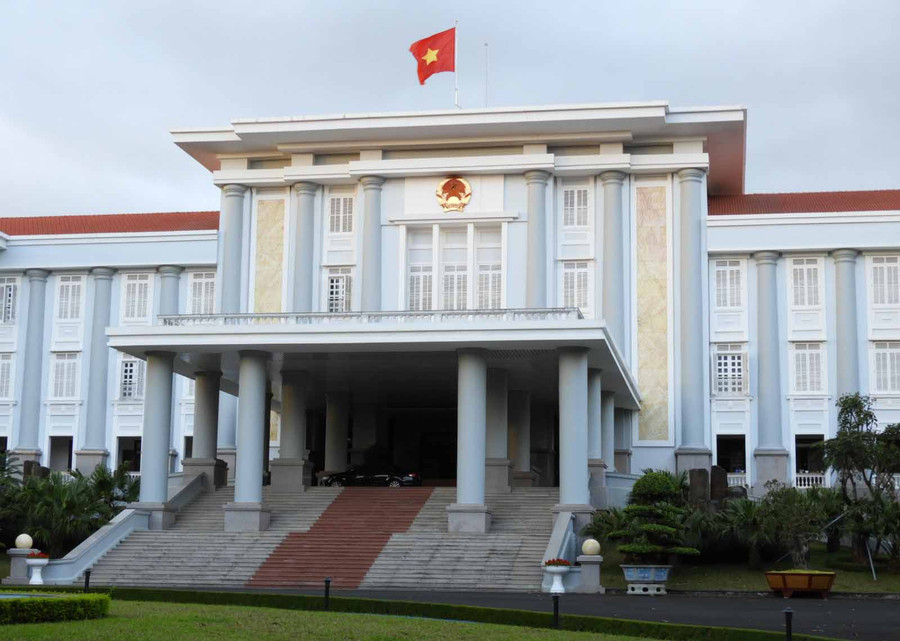 Trụ sở UBND tỉnh Gia Lai và Văn phòng UBND tỉnh Gia Lai. Ảnh: Thanh Nhật