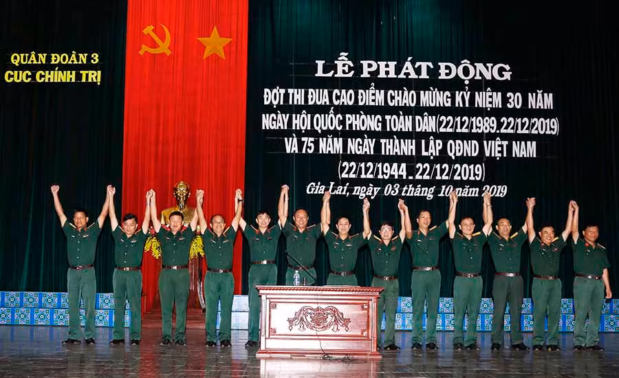  Buổi lễ phát động. Ảnh: V.D.H