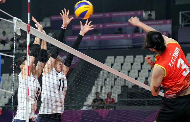 Thanh Thúy (phải) có cơ hội tranh tài ở nền bóng chuyền hàng đầu châu lục - Ảnh: AVC Thanh Thúy (phải) có cơ hội tranh tài ở nền bóng chuyền hàng đầu châu lục - Ảnh: AVC