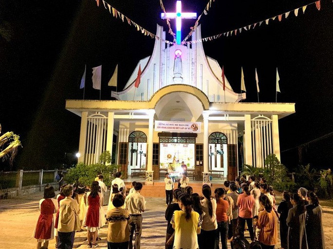 Nhà thờ An Mỹ nơi xảy ra vụ mất trộm tiền tỉ Nhà thờ An Mỹ nơi xảy ra vụ mất trộm tiền tỉ