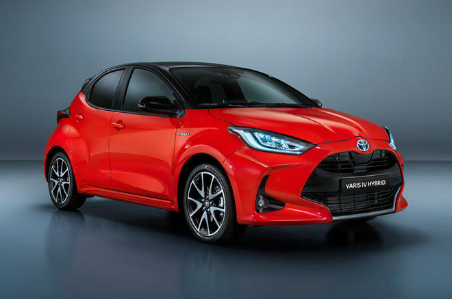 Toyota Yaris 2020 dành cho thị trường Nhật Bản có thiết kế nhỏ gọn hơn xe tại Việt Nam