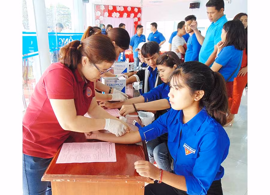  Phong trào HMTN tại Gia Lai thu hút nhiều thành phần tham gia, trong đó có đồng bào dân tộc thiểu số. Ảnh: N.N