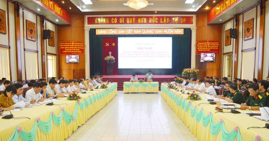 Quang cảnh hội nghị. Ảnh: Anh Huy Quang cảnh hội nghị. Ảnh: Anh Huy