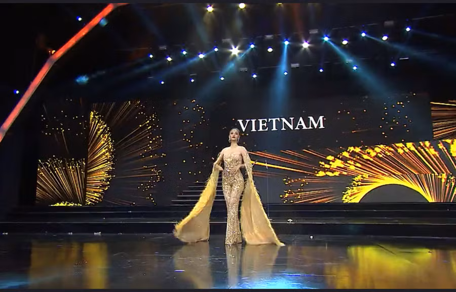 Đại diện Việt Nam trong đêm thi bán kết. (Ảnh: BTC) Đại diện Việt Nam trong đêm thi bán kết. (Ảnh: BTC)