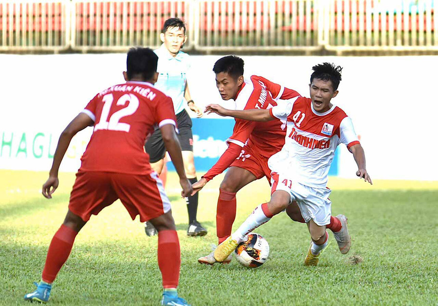 U21 HA.GL tiếp tục phải nhận thêm 1 trận thua. Ảnh: Văn Ngọc