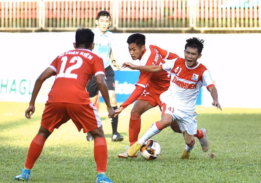 U21 HA.GL tiếp tục phải nhận thêm 1 trận thua. Ảnh: Văn Ngọc