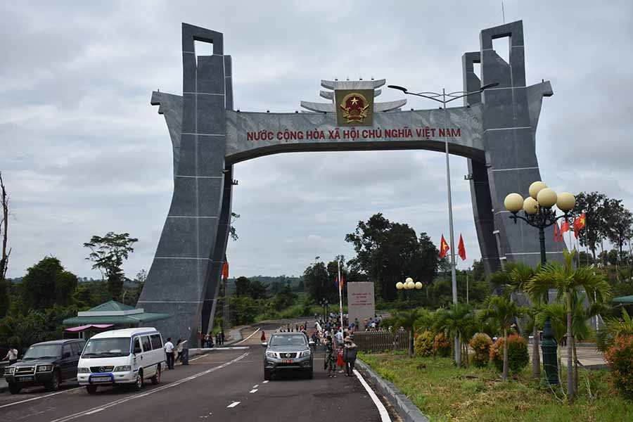 Cửa khẩu Quốc tế Lệ Thanh. Ảnh: DUY LÊ