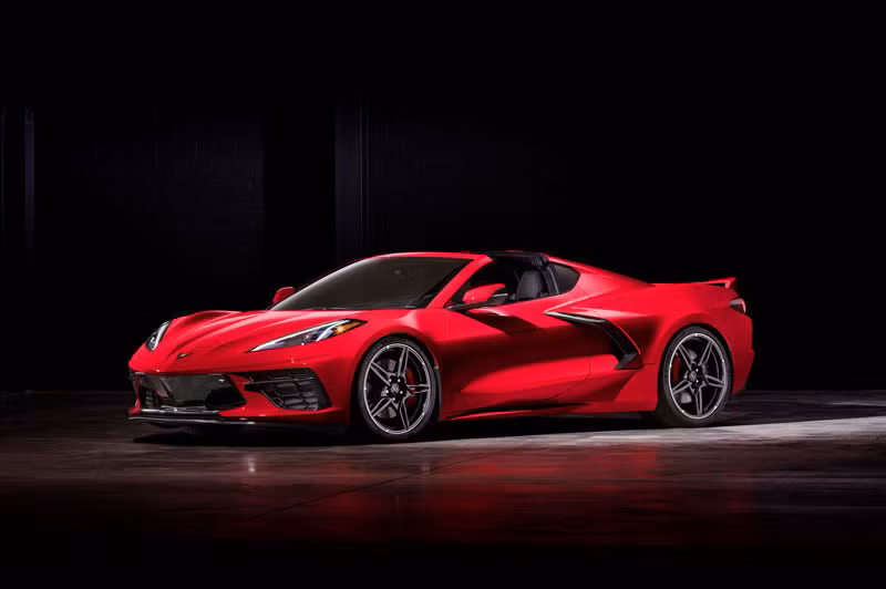 Chevrolet Corvette C8 Stingray Convertible 2020. (Ảnh: Motor1)
