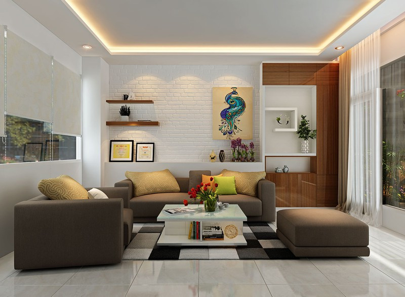 Hai ghế sofa đôi và một ghế bệt mang lại nhiều sự lựa chọn cho người ngồi. Hai ghế sofa đôi và một ghế bệt mang lại nhiều sự lựa chọn cho người ngồi.