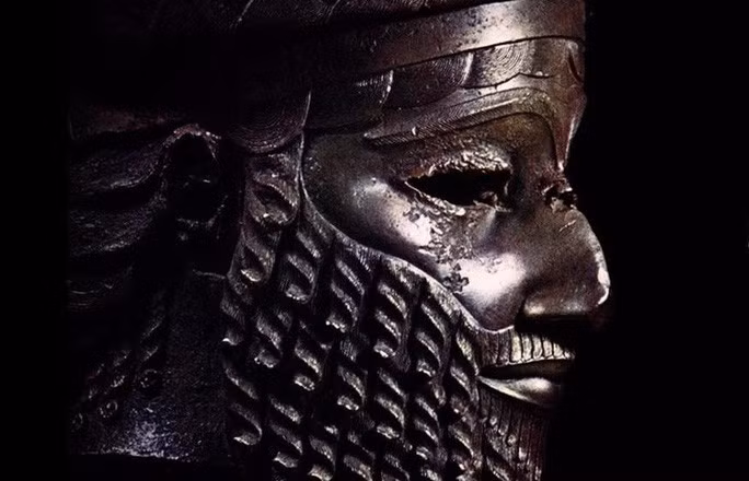 Một cổ vật mô tả một vị vua của Akkadian - ảnh: Acient-Origins