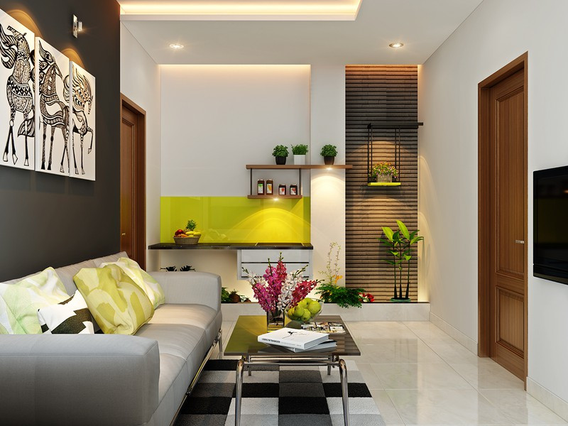 Đèn cũng là một cách thông minh để tăng hiệu quả thẩm mỹ đồng thời mang đến cảm giác rộng rãi cho phòng khách chung cư. Đèn cũng là một cách thông minh để tăng hiệu quả thẩm mỹ đồng thời mang đến cảm giác rộng rãi cho phòng khách chung cư.