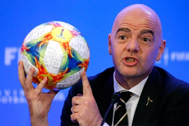 Chủ tịch FIFA Gianni Infantino. (Ảnh: SBNation)