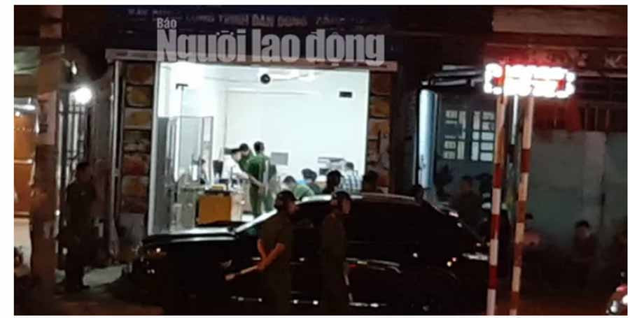 Khám xét công ty của ông Lương khi ông này bị bắt tạm giam