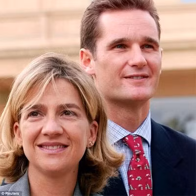 Công chúa Cristina và chồng.