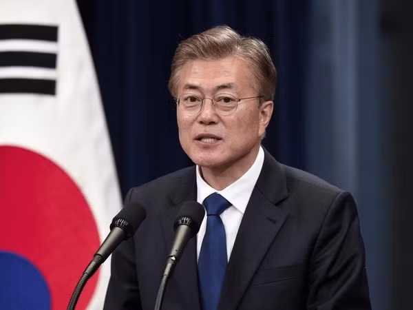 Tổng thống Hàn Quốc Moon Jae-in.