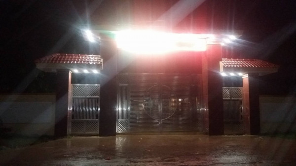 Trụ sở UBND xã Nghi Quang, nơi xảy ra vụ việc.