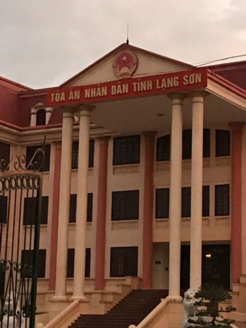 Tòa án nhân dân tỉnh Lạng Sơn.