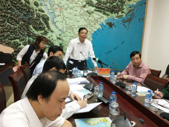 Cuộc họp nóng sáng nay về công tác phòng, chống bão Con voi