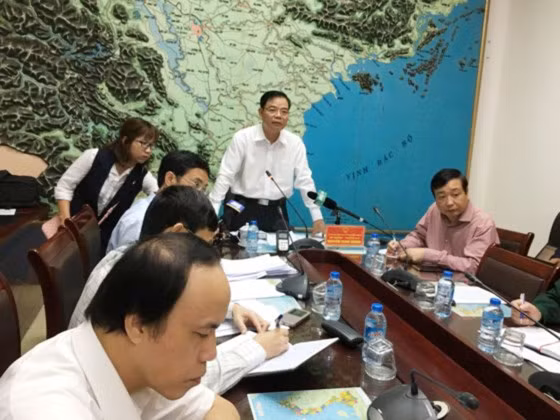 Cuộc họp nóng sáng nay về công tác phòng, chống bão Con voi