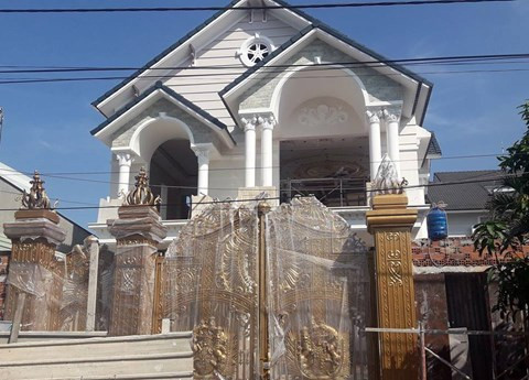 Công trình nơi xảy ra tai nạn.