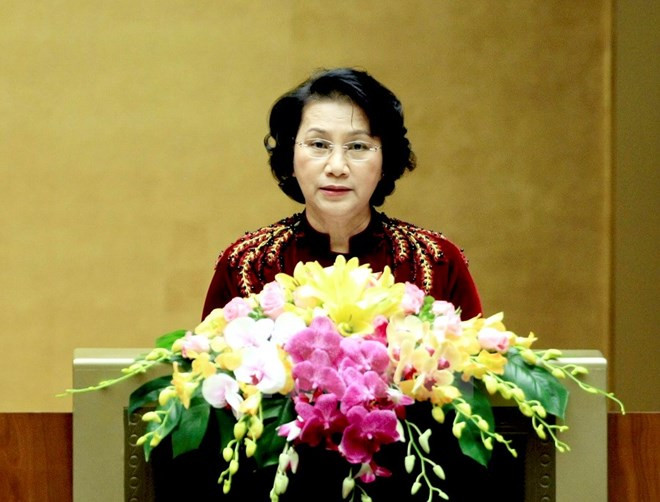 Chủ tịch Quốc hội Nguyễn Thị Kim Ngân.