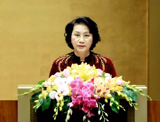 Chủ tịch Quốc hội Nguyễn Thị Kim Ngân. Chủ tịch Quốc hội Nguyễn Thị Kim Ngân.