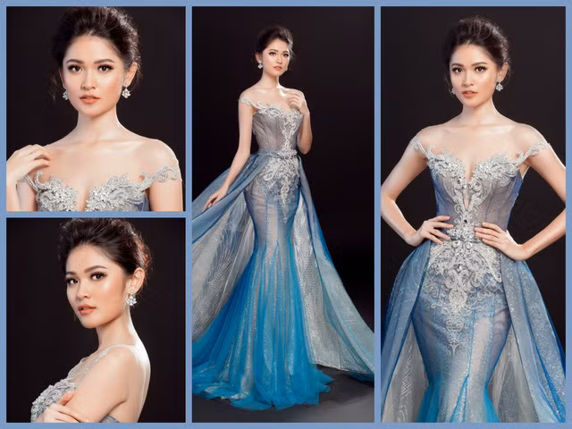 Thùy Dung và trang phục dạ hội cho chung kết Miss International 2017