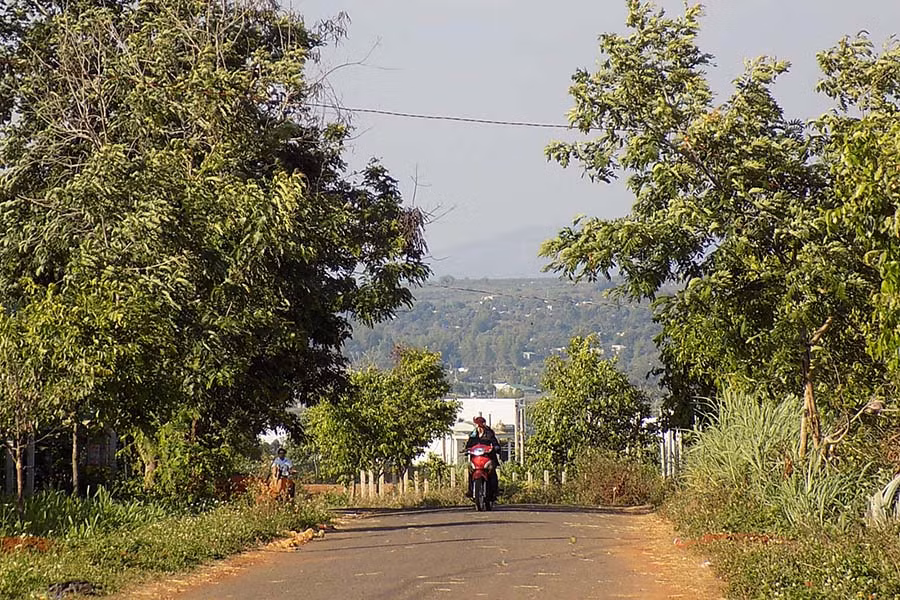  Xã Chư Ă phấn đấu đạt chuẩn nông thôn mới vào cuối năm nay. Ảnh: Thanh Nhật