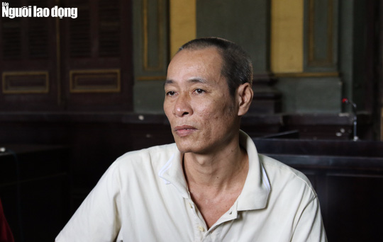 Bị cáo Huỳnh Văn Nghĩa tại phiên tòa. Bị cáo Huỳnh Văn Nghĩa tại phiên tòa.