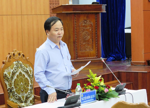 Ông Nguyễn Hồng Quang, Chánh văn phòng UBND tỉnh Quảng Nam. Ông Nguyễn Hồng Quang, Chánh văn phòng UBND tỉnh Quảng Nam.