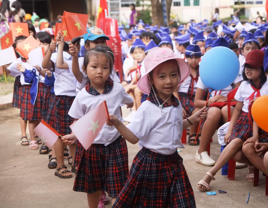 Mang Yang phấn đấu có thêm 4 trường đạt chuẩn trong năm học 2017-2018. Ảnh: Mai Ka