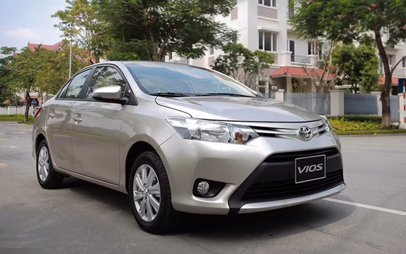  Toyota Vios là mẫu sedan bán chạy bậc nhất Việt Nam hiện nay.