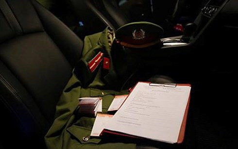 Tang vật công an thu giữ.