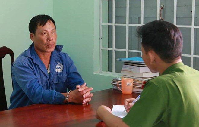 Nghi phạm Nguyễn Văn Thu. Nghi phạm Nguyễn Văn Thu.