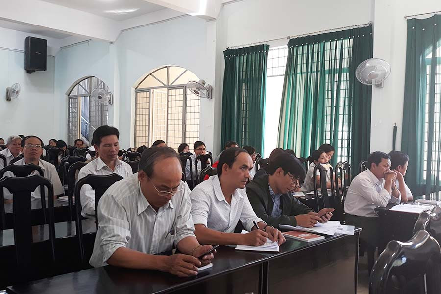 Quang cảnh hội nghị. Ảnh: Bích Nga Quang cảnh hội nghị. Ảnh: Bích Nga