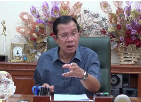 Thủ tướng Campuchia Hun Sen.