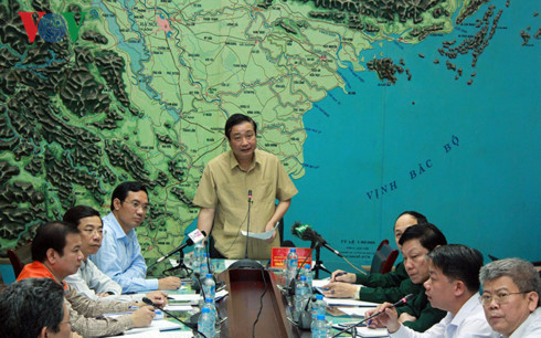 Ông Trần Quang Hoài phát biểu tại cuộc họp. Ông Trần Quang Hoài phát biểu tại cuộc họp.
