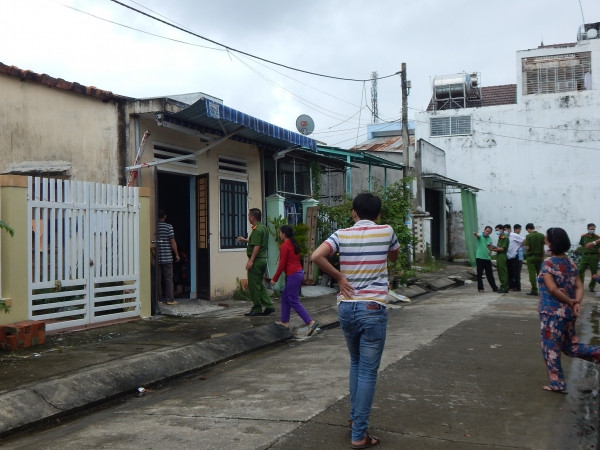 Nơi phát hiện thi thể người đàn ông. Nơi phát hiện thi thể người đàn ông.